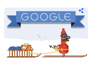 buone feste da google doodle natale 2014 e capodano 2015