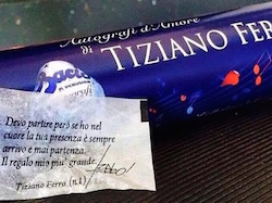 baci perugina tiziano ferro frazi delle sue canzoni nei cioccolatini san valentino