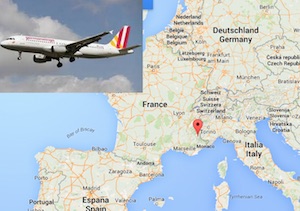Aereo Airbus A320 GermanWings da Barcellona precipita in Francia
