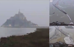 video marea del secolo mont saint michel eclissi solare 2015