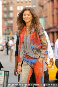 EXCLUSIVE: Zendaya is all stylish while heading to Nobu New York in New York City