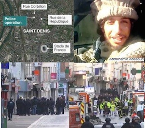 parigi ultime notizie blitz a saint denis kamikaze arrestati teroristi trovato arrestato la mente dell attentato Abdelhamid Abbaoud