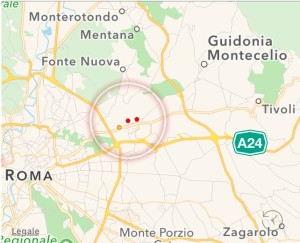 terremoto oggi a roma scosse ultime notizie guidonia setteville settecamini mediaset studi