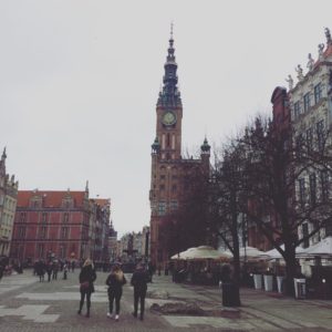 danzica/gdansk in inverno