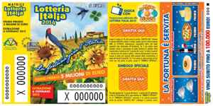 Lotteria Italia 2014 biglietti vincenti