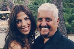 pino daniele e Fabiola Sciabbarasi foto instagram di sara daniele