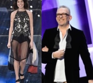jean paul Gaultier copia Bianca Atzei a Sanremo in mutande agli Oscar Francesi Cesar