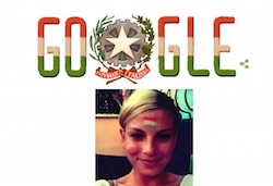 google sbaglia la bandiera sul doodle della festa della repubblica italiana 2015 come emma marrone agli europei per spagna italia
