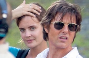 Emily Thomas e Tom Cruise nozze matrimonio quarta moglie assistente eta chi e data nozze