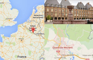 Confine tra Belgio e Francia- blitz a Charleville esplosione