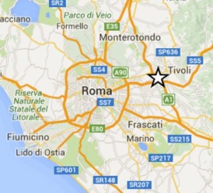 terremoto oggi a roma in tempo reale corcolle tivoli