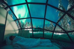 Kakslauttanen Arctic Resort filandia igloo di vetro