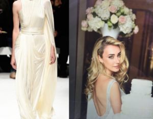 abito da sposa matrimonio cristel carrisi fausto puglisi